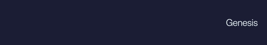 Bannière Genesis AI